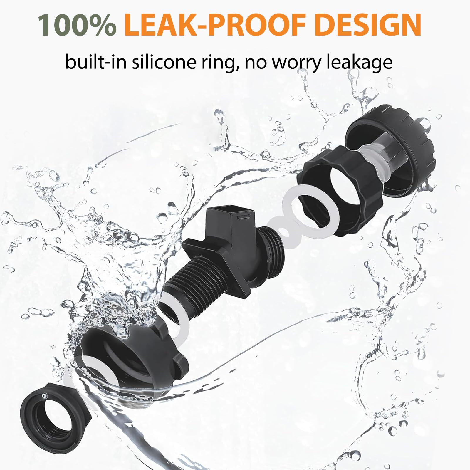 5 Gallonen Camping Wasserkrug mit faltbarer Auto-Pumpe, BPA-frei, auslaufsicher, Camping-Wasserbehälter mit Zapfhahn, Typ-C wiederaufladbar, tragbarer Wasserspeichertank für Wandern, Outdoor & Notfall