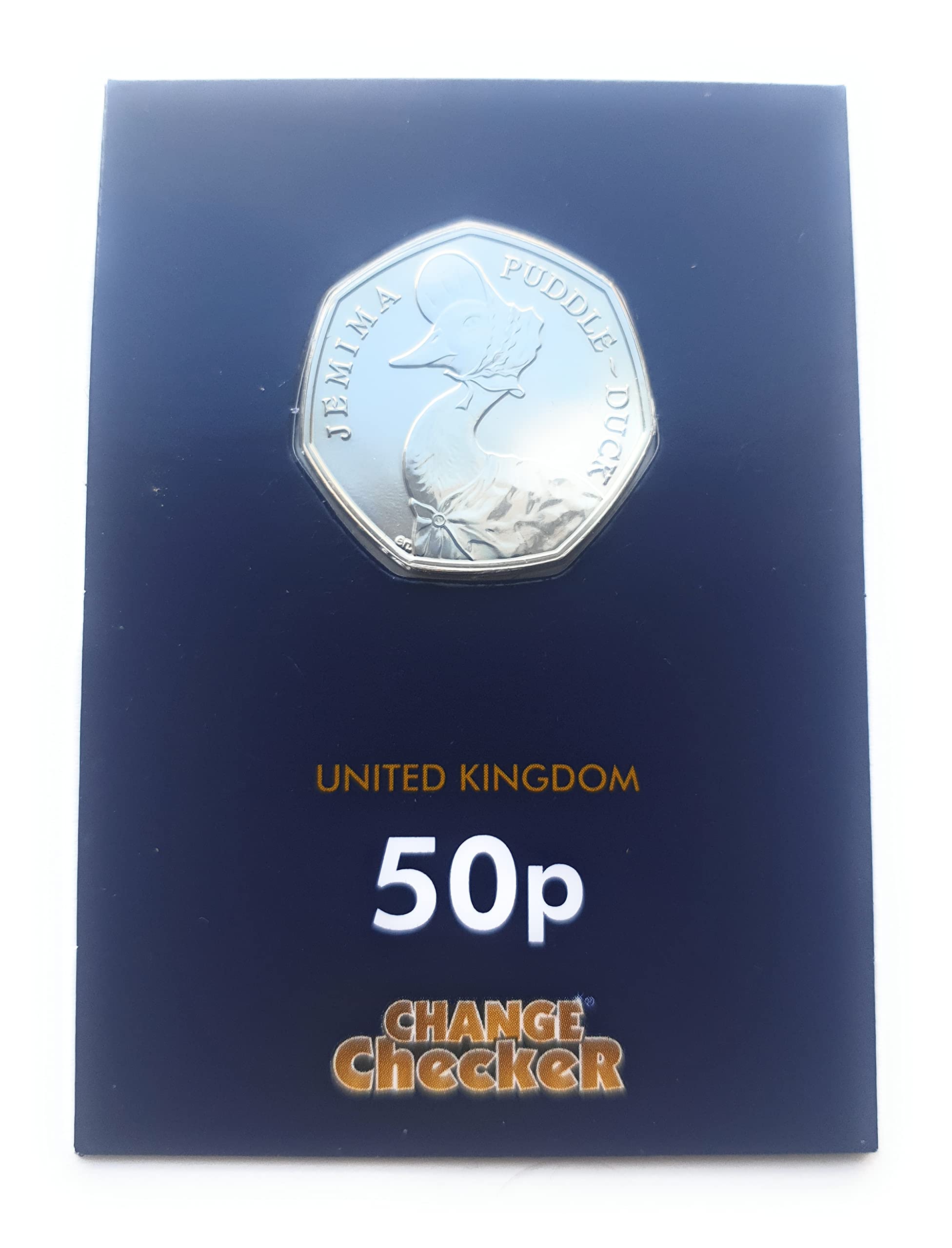 Change Checker 2016 UK Jemima Puddle-Duck CERTIFIED BU 50p