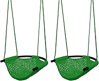 Vista 11 de JKsmart Asiento de columpio para niños de servicio pesado con cuerda de juego, juego de columpio seguro para niños, perfecto para interiores