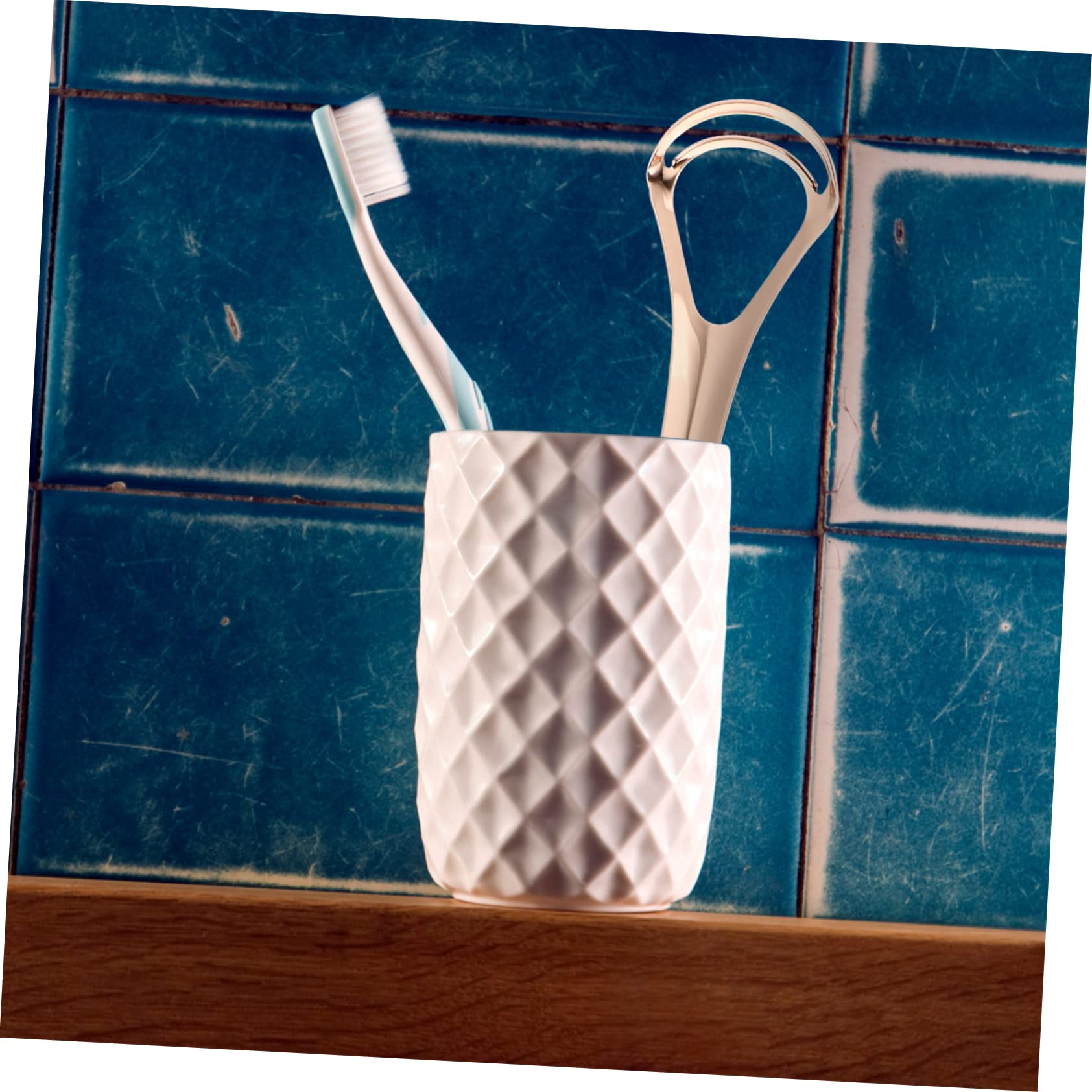 IWOWHERO Set Layer Stainless Steel Oral Scrapers Brush Scraping Tool for Boys and Girls Adults Easy to Use