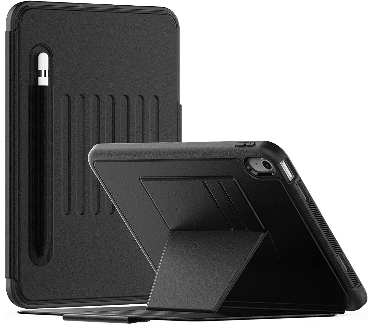 ProElite Magnetic 7 Angles Smart case Cover for Apple iPad 10th Generation 2022 with Pencil Sleeve, Black (B0BVR8GJYT) Amazon Price History, Amazon Price Tracker