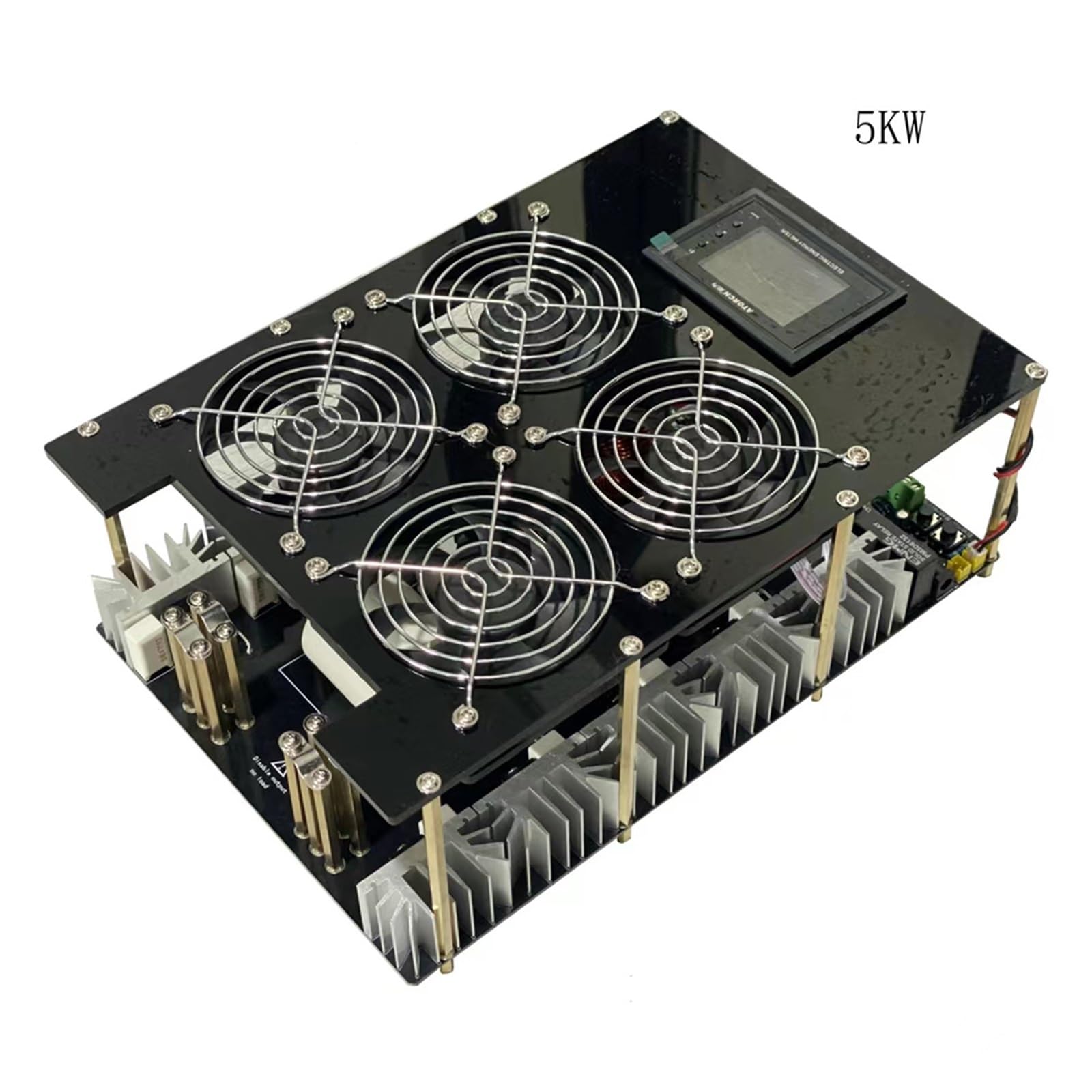 Nagrzewnica indukcyjna Nagrzewnica indukcyjna ZVS o mocy 5000 W. Płyta PCB do ogrzewania indukcyjnego wysokiej częstotliwości Stopiony metal + cewka + pompa(With 70ml crucible)