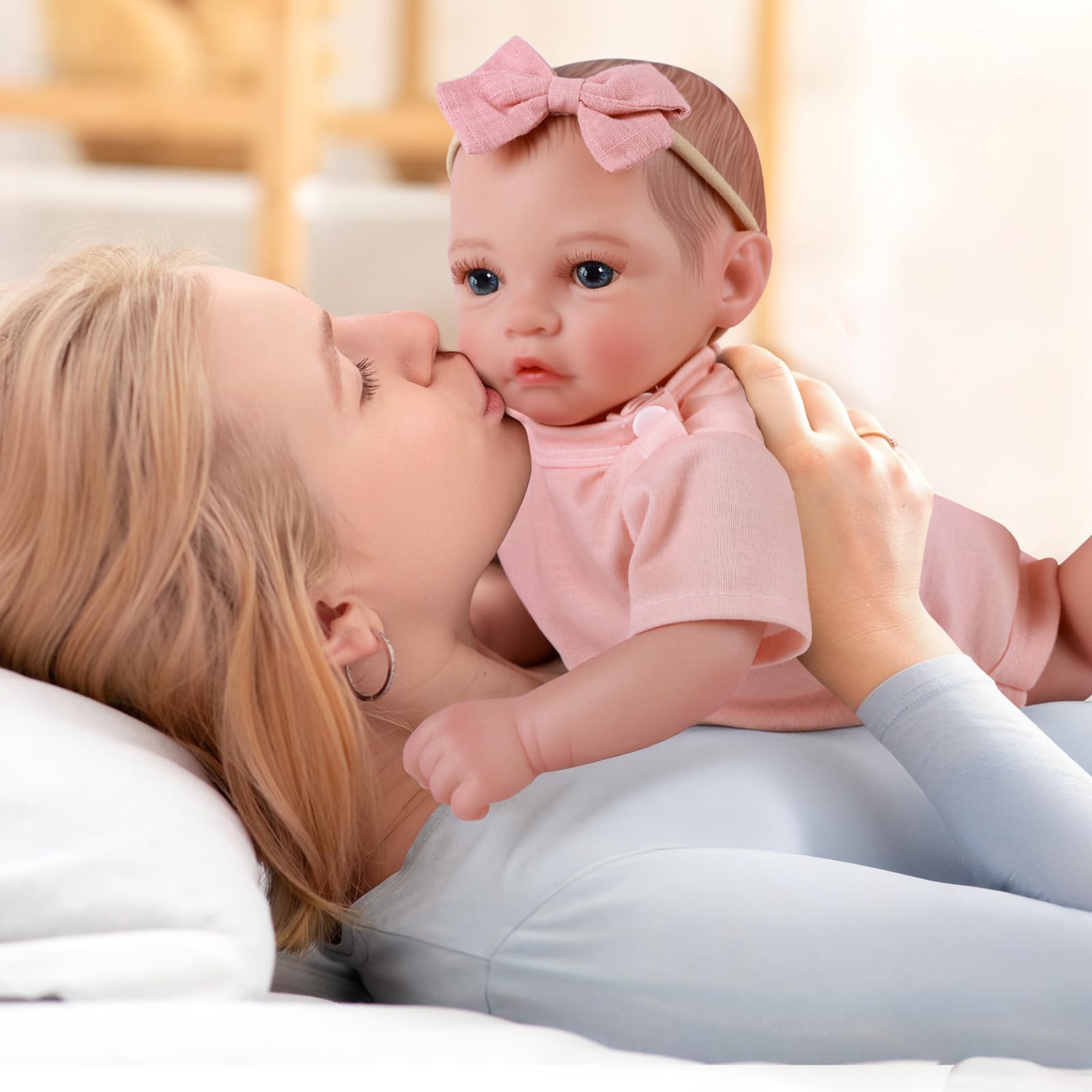 Amazon | BABESIDE 本物そっくりのリボーンドール 女の子 - 17インチ