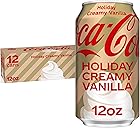 Coca-Cola Holiday Creamy Vanilla Fridge Pack Cans, 12 fl oz, 12 Pack