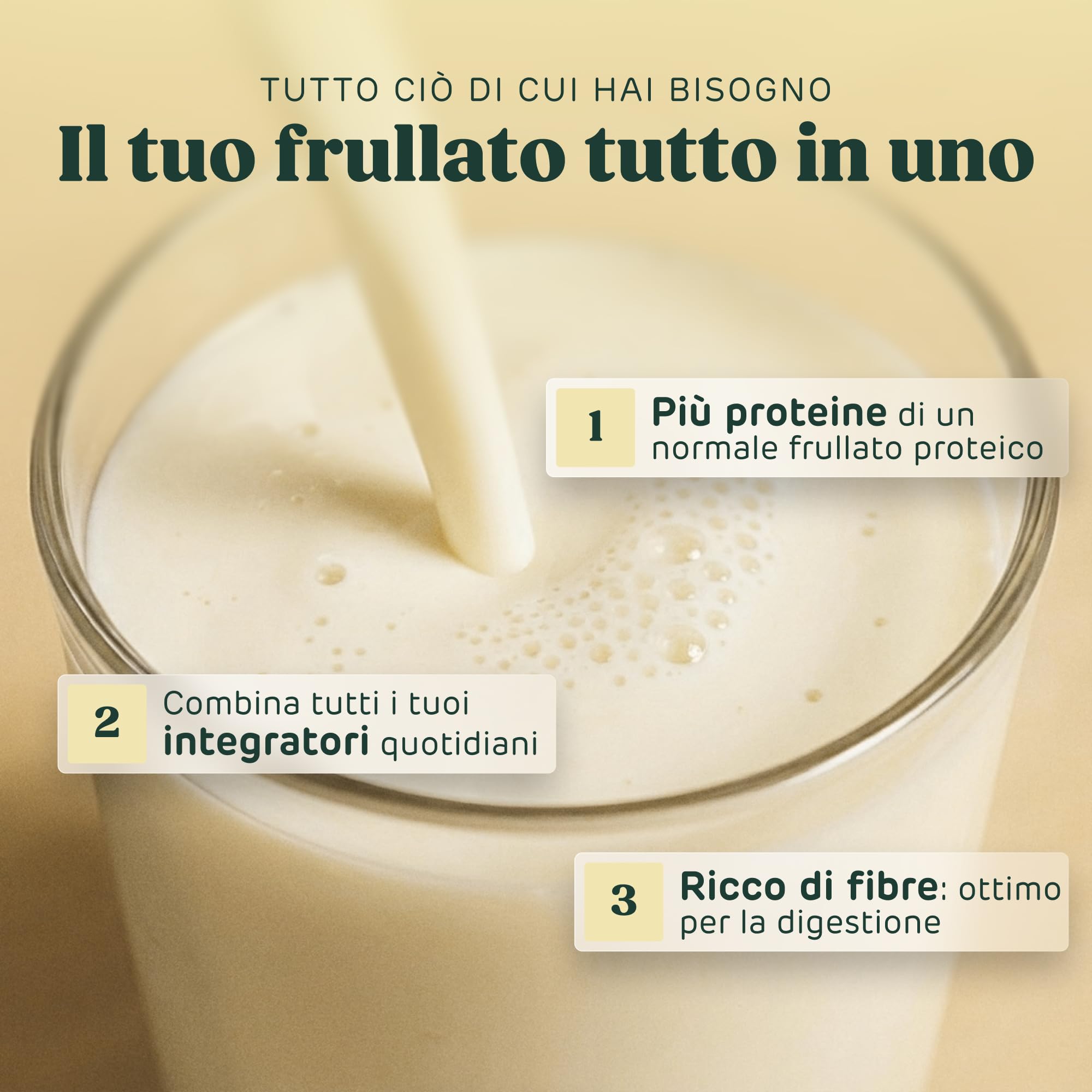 Saturo Pasto Sostitutivo Frullato Gusto Vanilla | 36 g di proteine & senza zucchero | 400 kcal | Vegano | Pasto Bevibile con Nutrienti Essenziali | Vaniglia | 6 x 400 ml