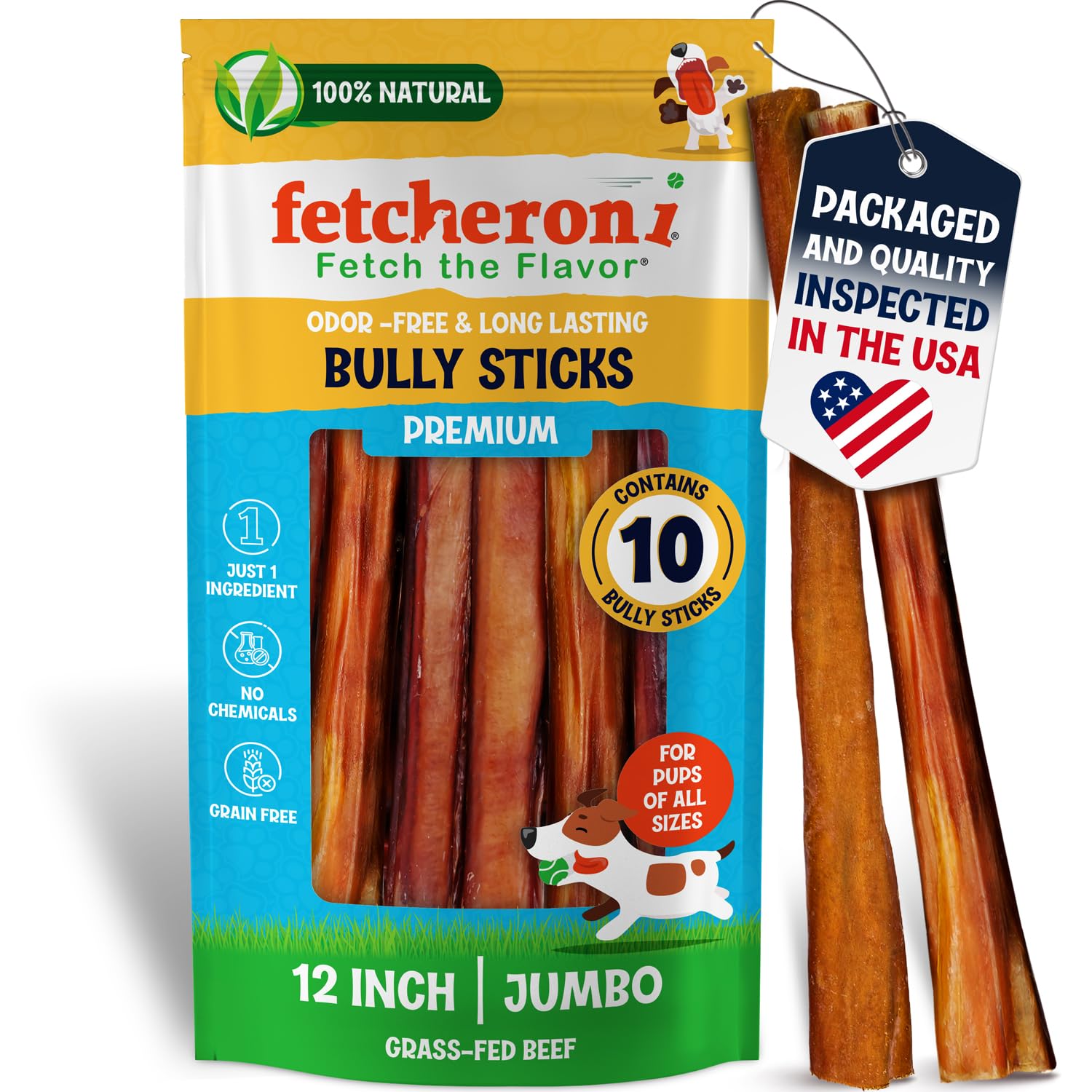 Fetcheroni Jumbo Bully Sticks