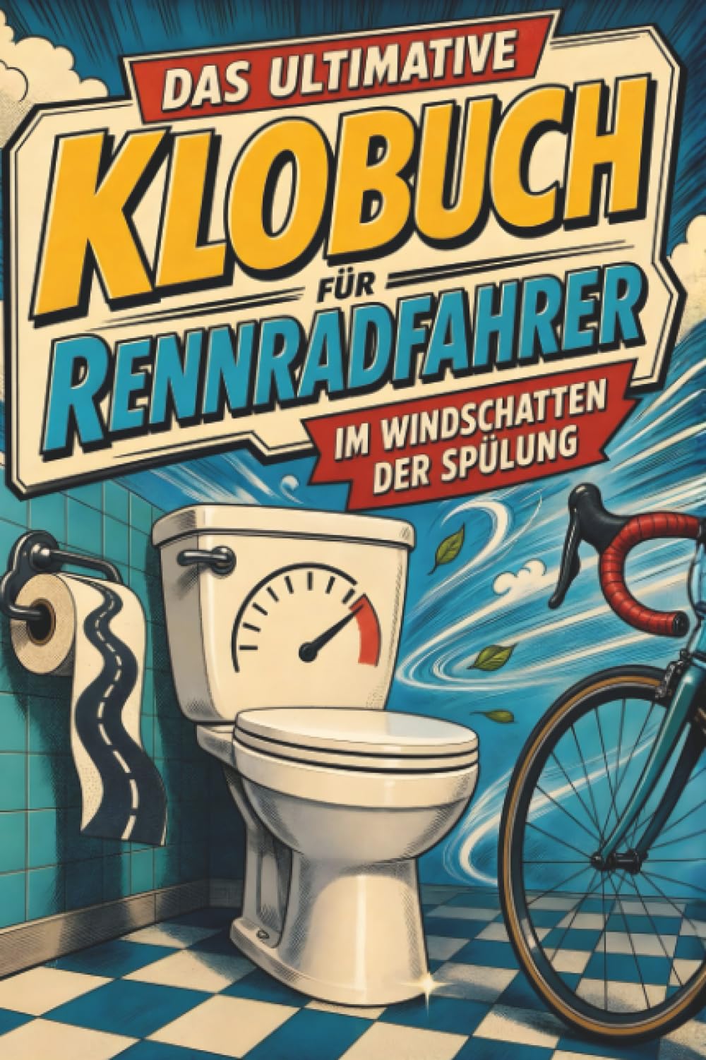 Das ultimative Klobuch für Rennradfahrer: Im Windschatten der Spülung. Lustiges Geschenk mit Lifehacks, Fun Facts und Geschichten