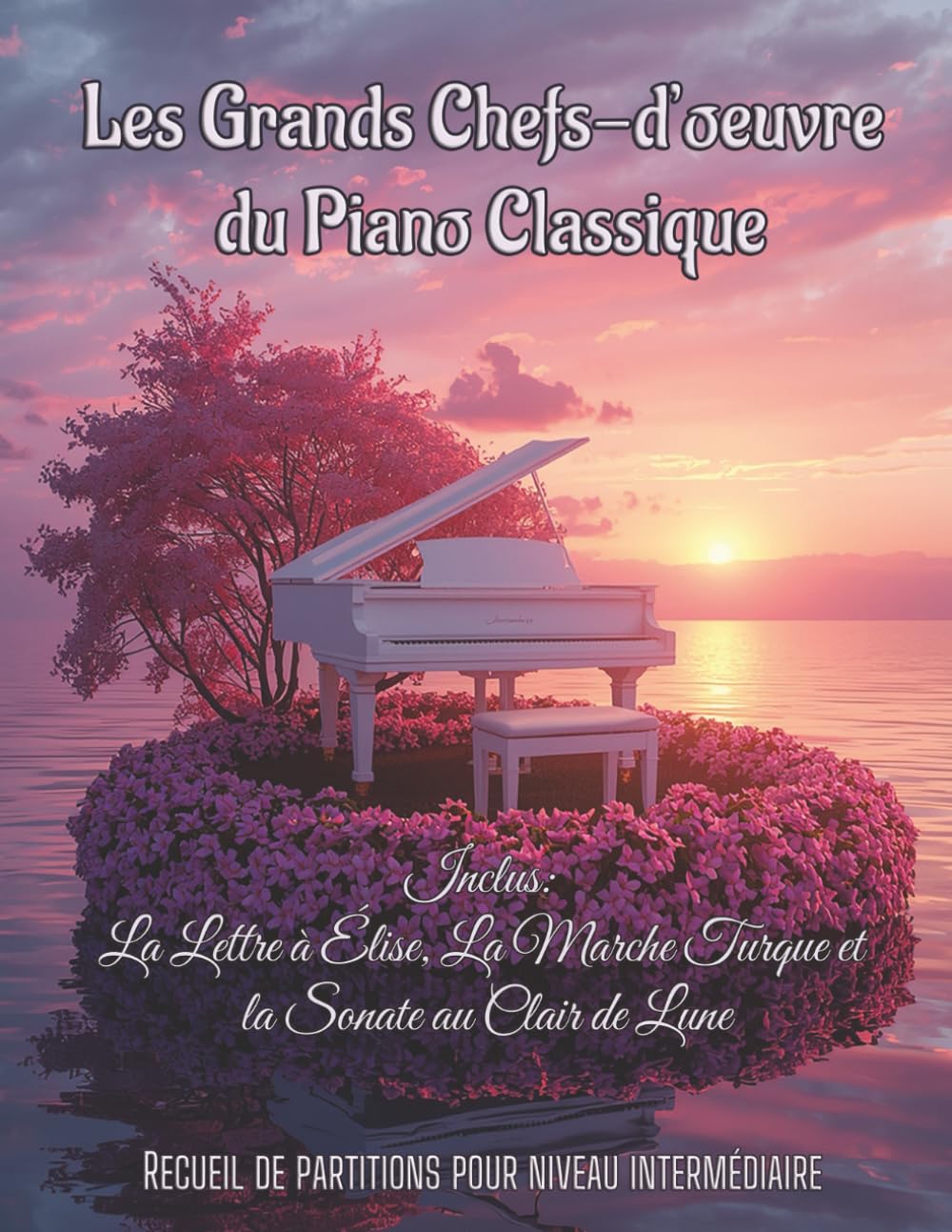 Les Grands Chefs-d'œuvre du Piano Classique, Inclus: La Lettre à Élise, La Marche Turque et La Sonate au Clair de Lune: Recueil de partitions pour niveau intermédiaire