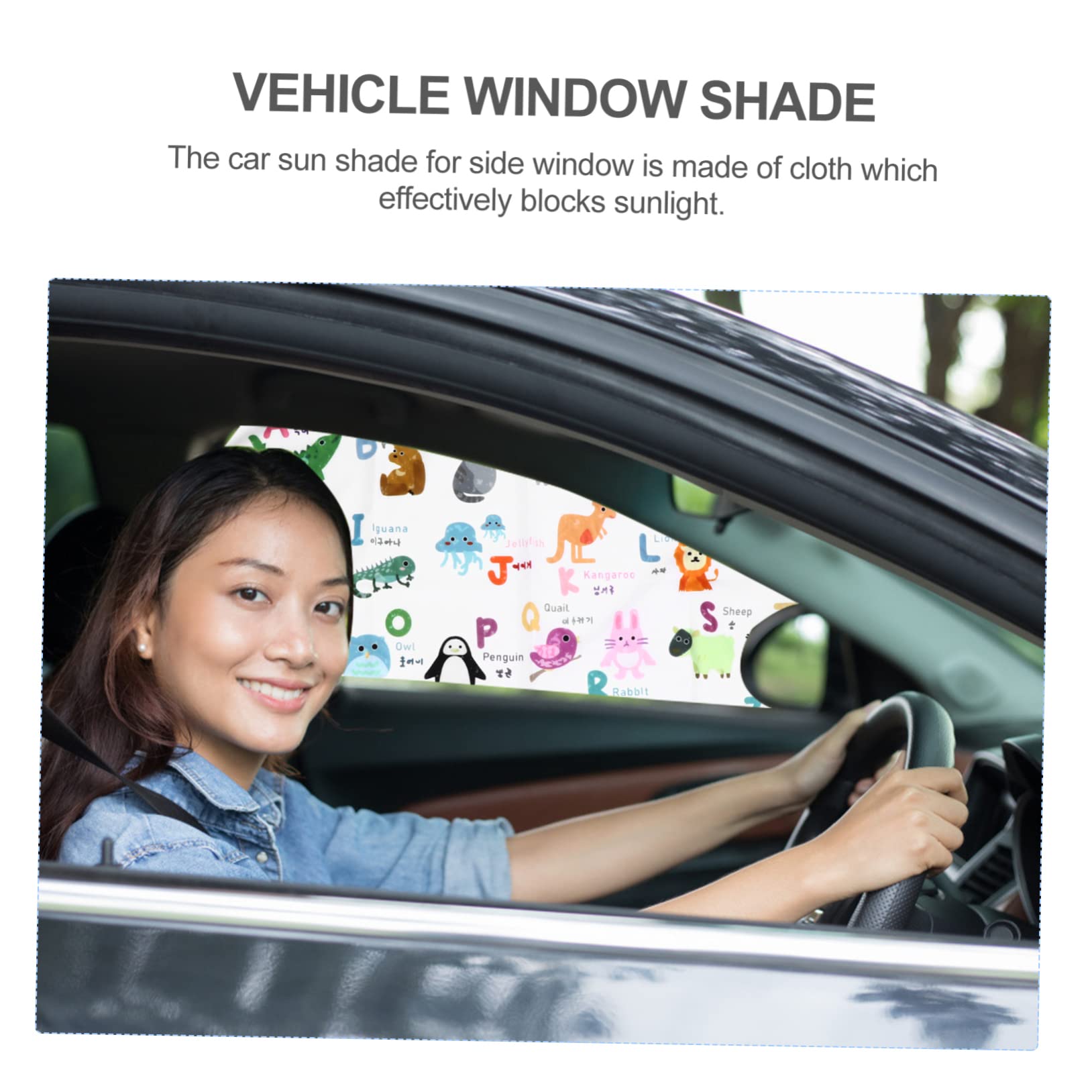 Alipis 3 Parasoles para Ventana De Coche Protección Solar UV para Bebés para Magnéticos