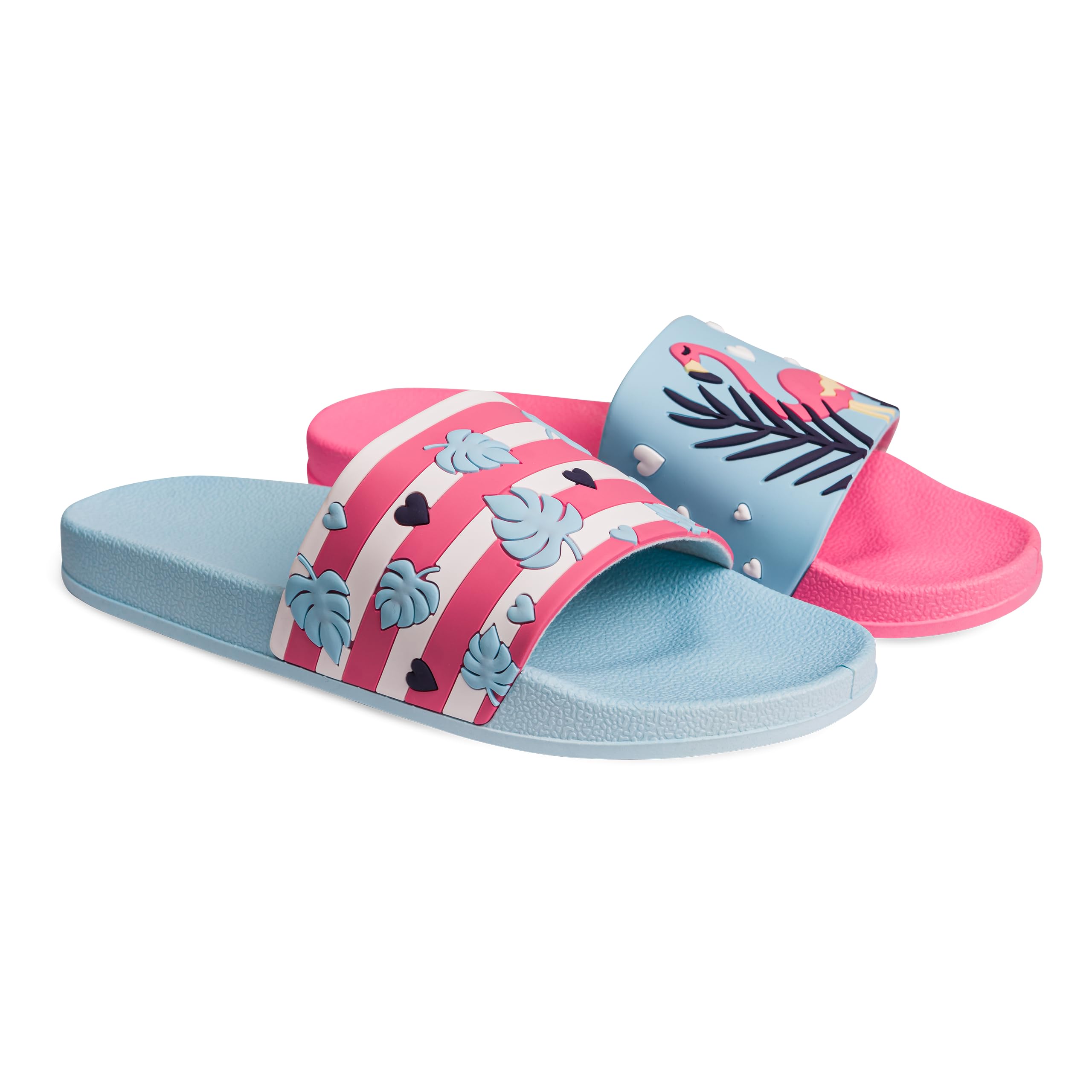 Dedoles Ciabatte & Pantofole Donna Uomo & Bambini Sandali per Spiaggia e Piscina con tanti Design Patatine Fiori Volpe Lama Nuvole Ketchup Regalo
