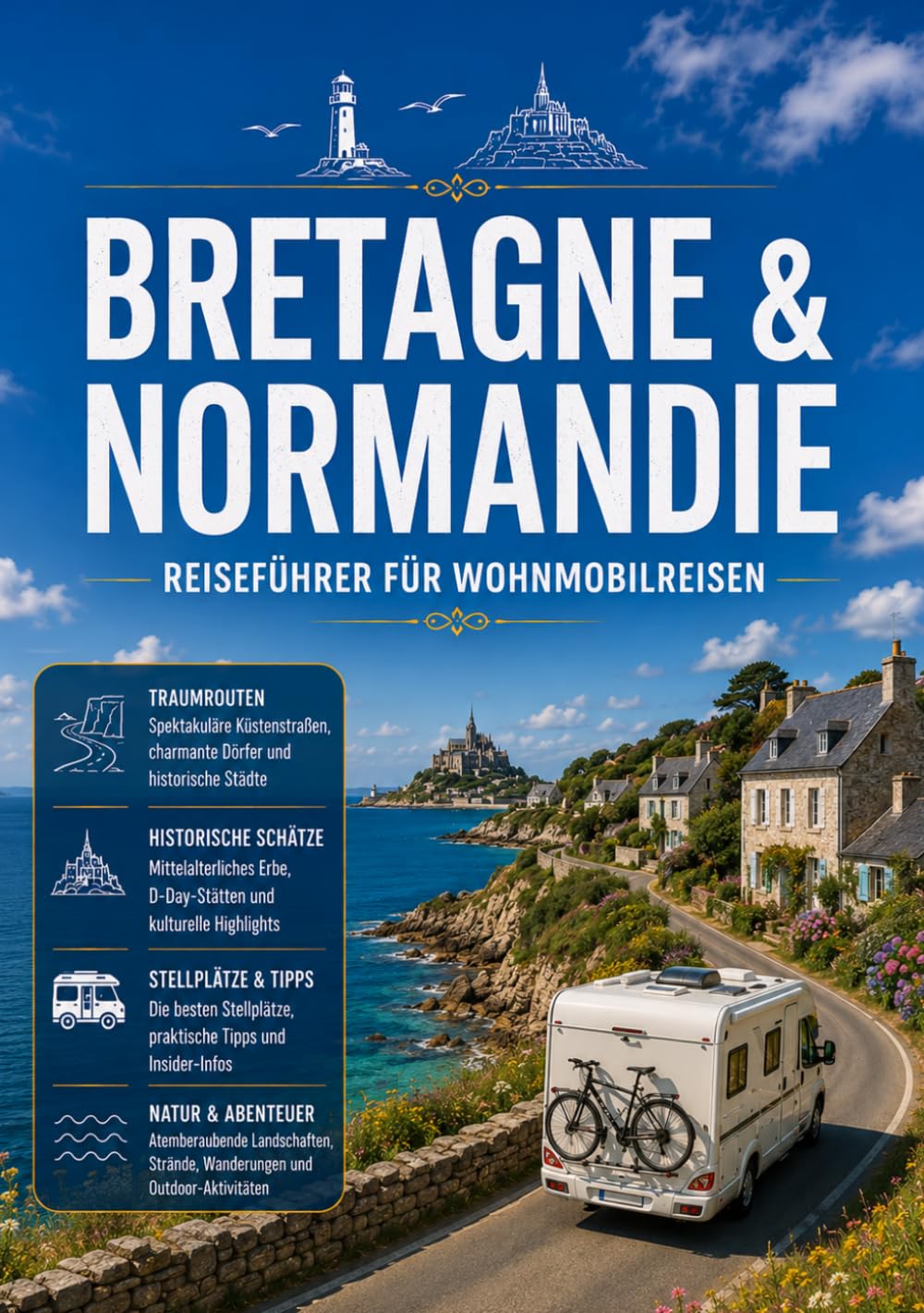 BRETAGNE & NORMANDIE REISEFÜHRER FÜR WOHNMOBILREISEN