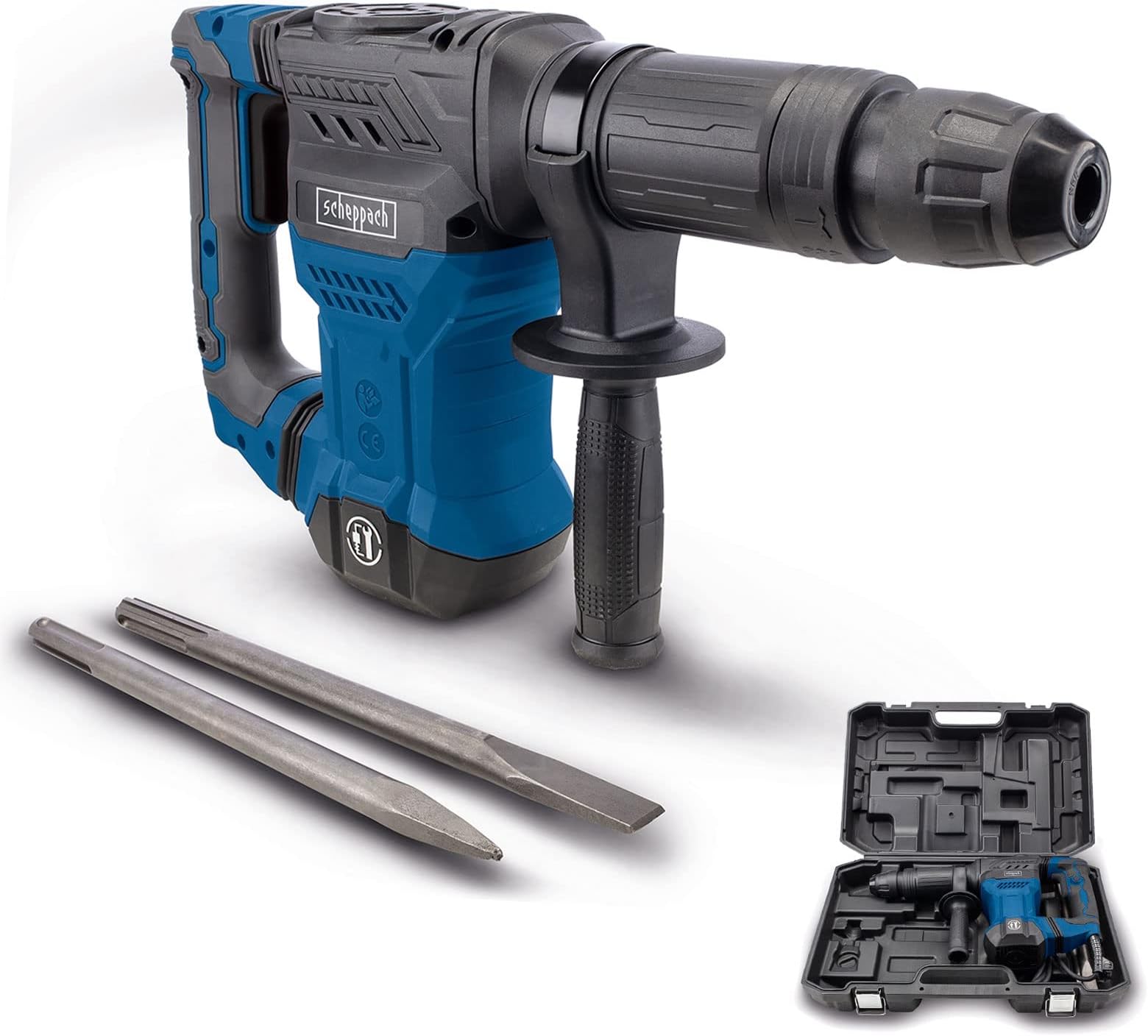 Kraft Werkzeuge Stemm Und Abbruchhammer 1700 W Meister Stemm- und Abbruchhammer 1700 W, MDH1700-1 - SDS-Hex Aufnahme