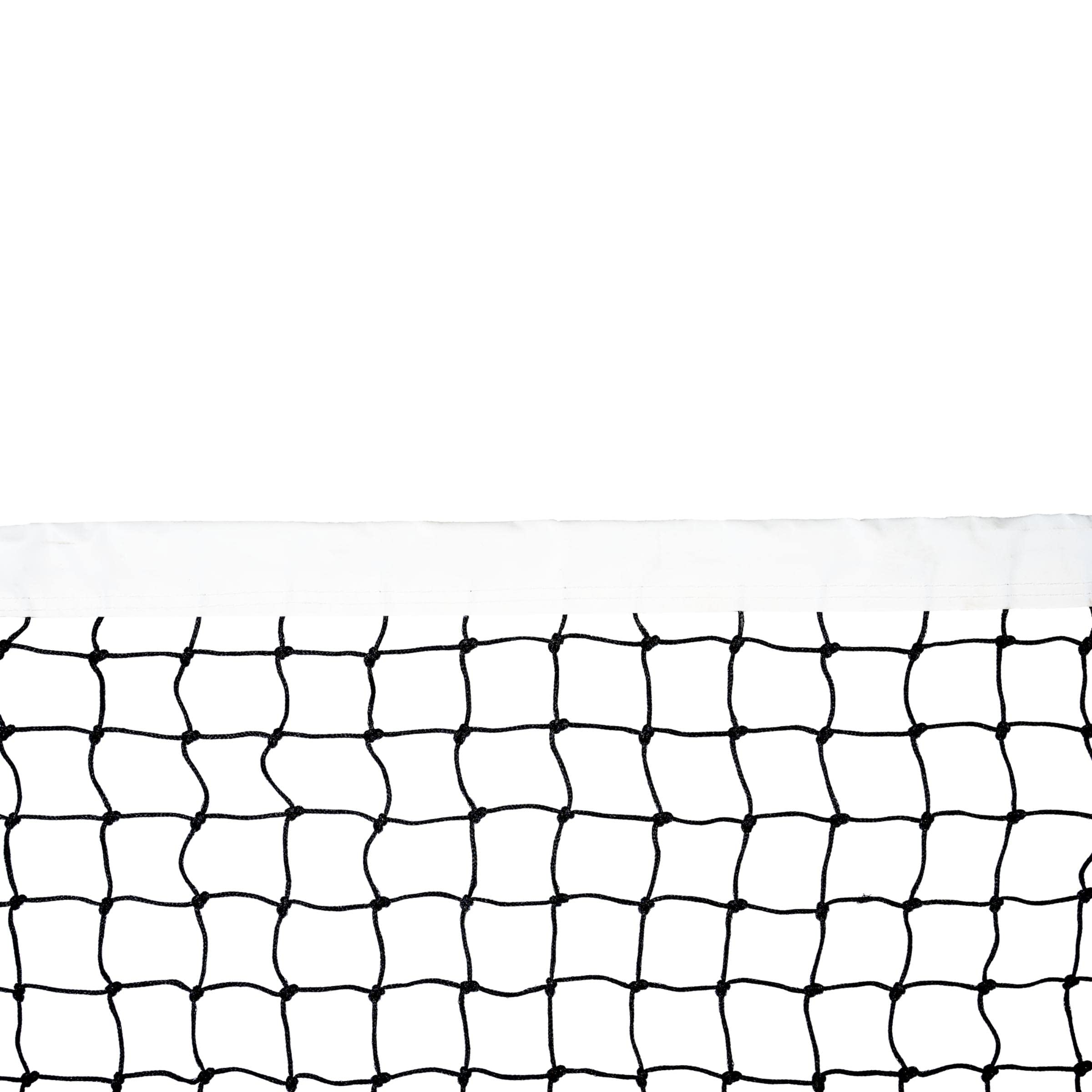Wip Sport - Rete da Tennis Regolamentare (12.80×1.07 mt), Maglia Quadrata in Polietilene HD, 2.5 mm di Spessore, 100% Made In Italy