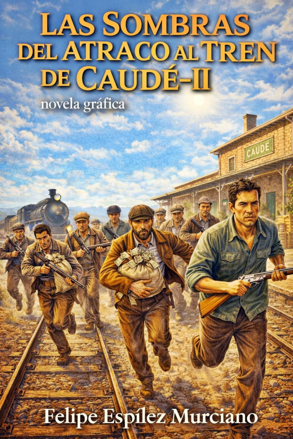 Las sombras del asalto al tren de Caudé (novela gráfica)