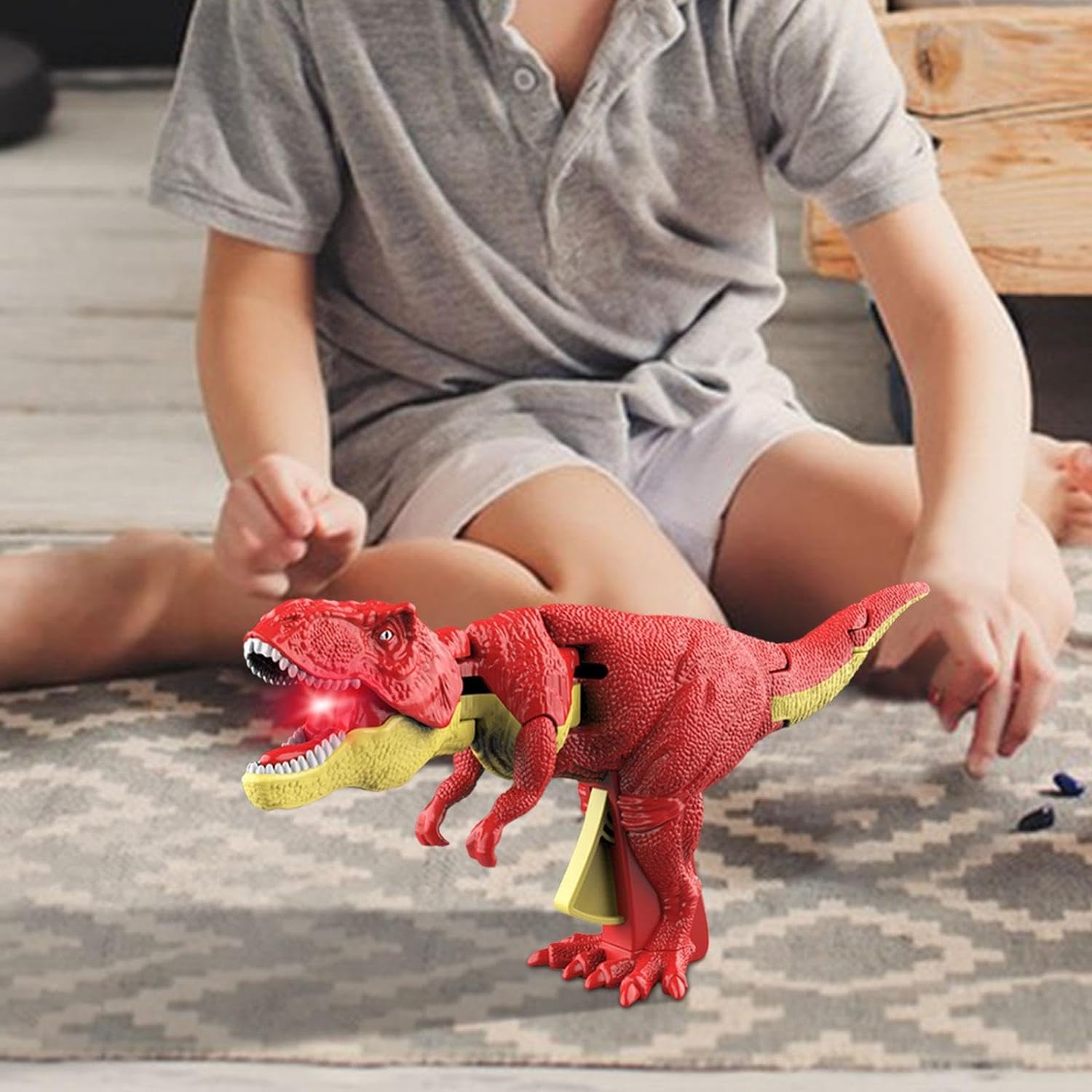 Toybot Interactive T-Rex Dinosaur Toy - Roaring, Biting, Head