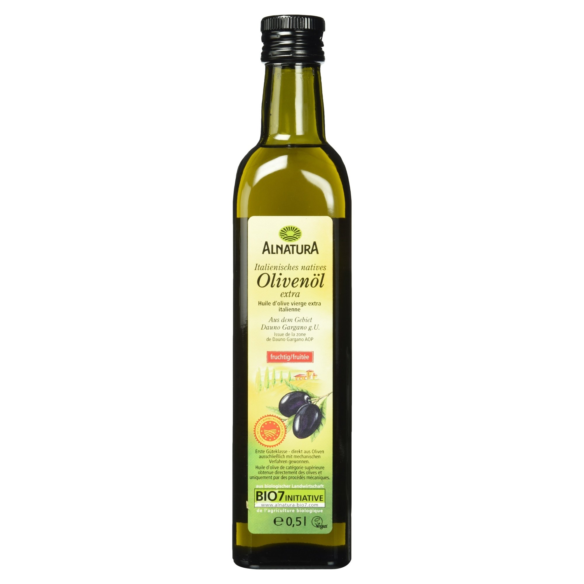 Alnatura Bio Italienisches natives Olivenöl extra, 500ml