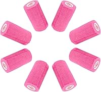 Vista 58 de Cinta adhesiva para veterinarios (negro) (paquete de 2) (4 pulgadas x 15 pies), autoadhesiva, adherente, cohesiva, flexible, autoadhesiva, rollo