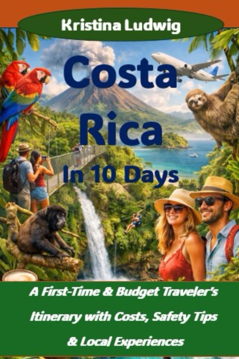 Costa Rica In 10 Days: A First-Time & Budget Traveler’s Itinerary with Costs, Safety Tips & Local Experiences (The Smart City Trips Series)