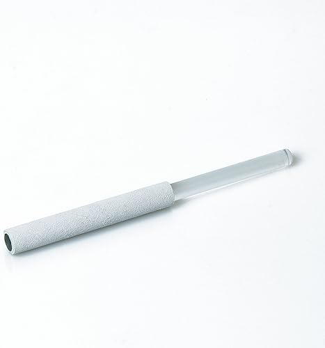 Miniatura 7 de TOPFUND Pirámide cantante de cristal de 8 pulgadas con funda de transporte de cuero artificial y delantero de gamuza de cuarzo