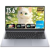 Vowmoon Laptop 15,6" M3-8100Y PC Portatile 16 GB 512 GB,Win11 pro ultraleggero con