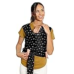 Moby Baby Wrap Carrier Classic for Newborns to Toddlers (8-33lbs), Infant Sling Carrier, Lightweight & Hands Free Design, Adjustable for All Body Types (Desert Daisy)