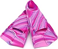 Vista 28 de Aletas de entrenamiento de natación, aletas de natación para niños, cómodas aletas de natación adecuadas para niños, principiantes, niñas, niños