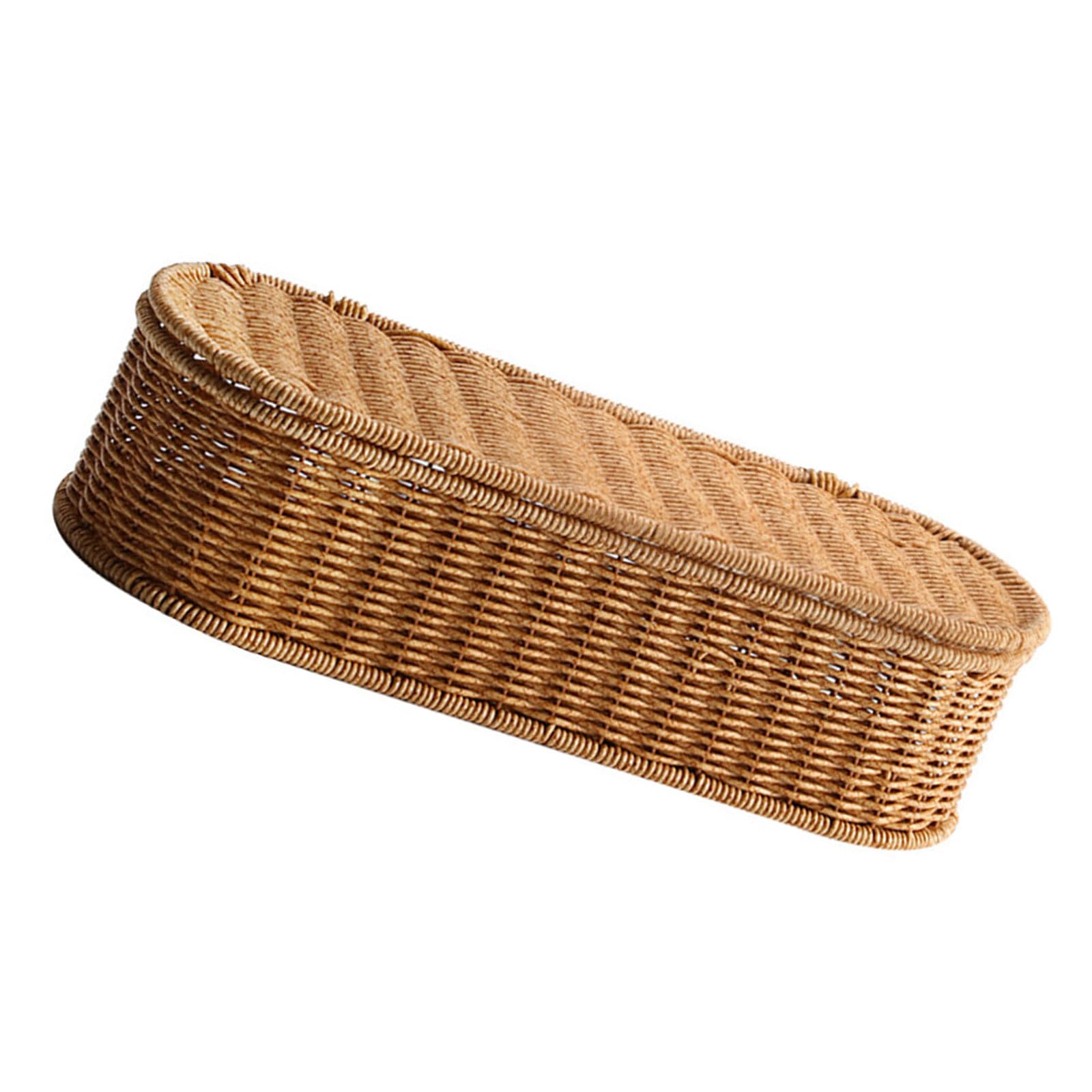 Handwoven Rattan Cabinet Storage Basket Home for Decorative Space Saving Bedroom Storage Solution