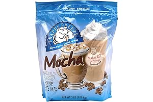 DaVinci Gourmet Frappe Freeze Frappe Coffee Mix, Mocha, 3 Lb Bag, 27 Servings