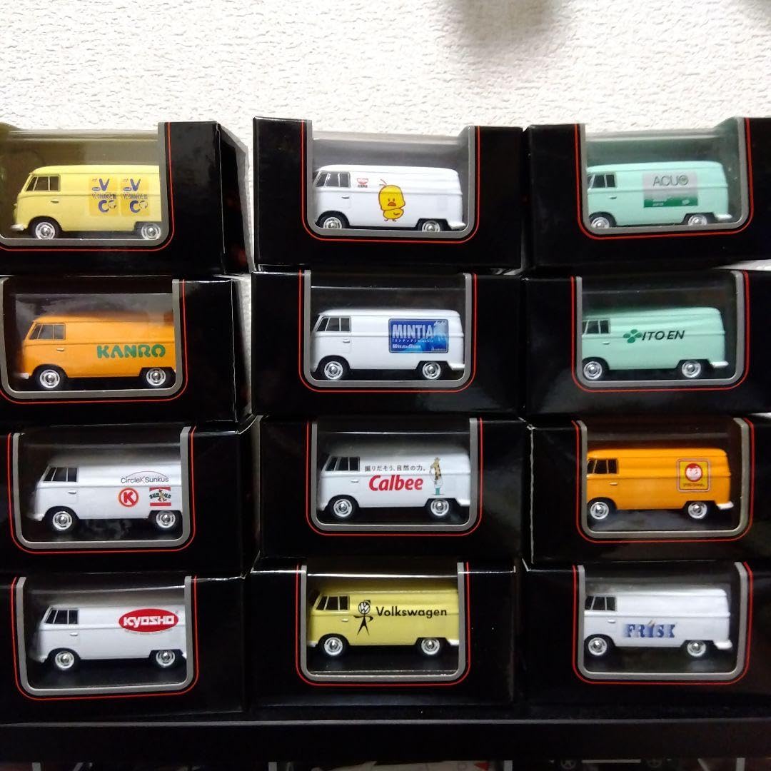 Kyosho Mini Car 2007 Wagen Bus Wagen Set of 13