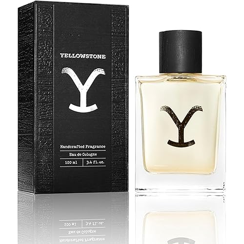 Yellowstone Original Men's Handcrafted Cologne Spray by Tru Western - Officially Licensed Fragrance of Paramount Network's Yellowstone - 100 ml | 3.4 fl oz