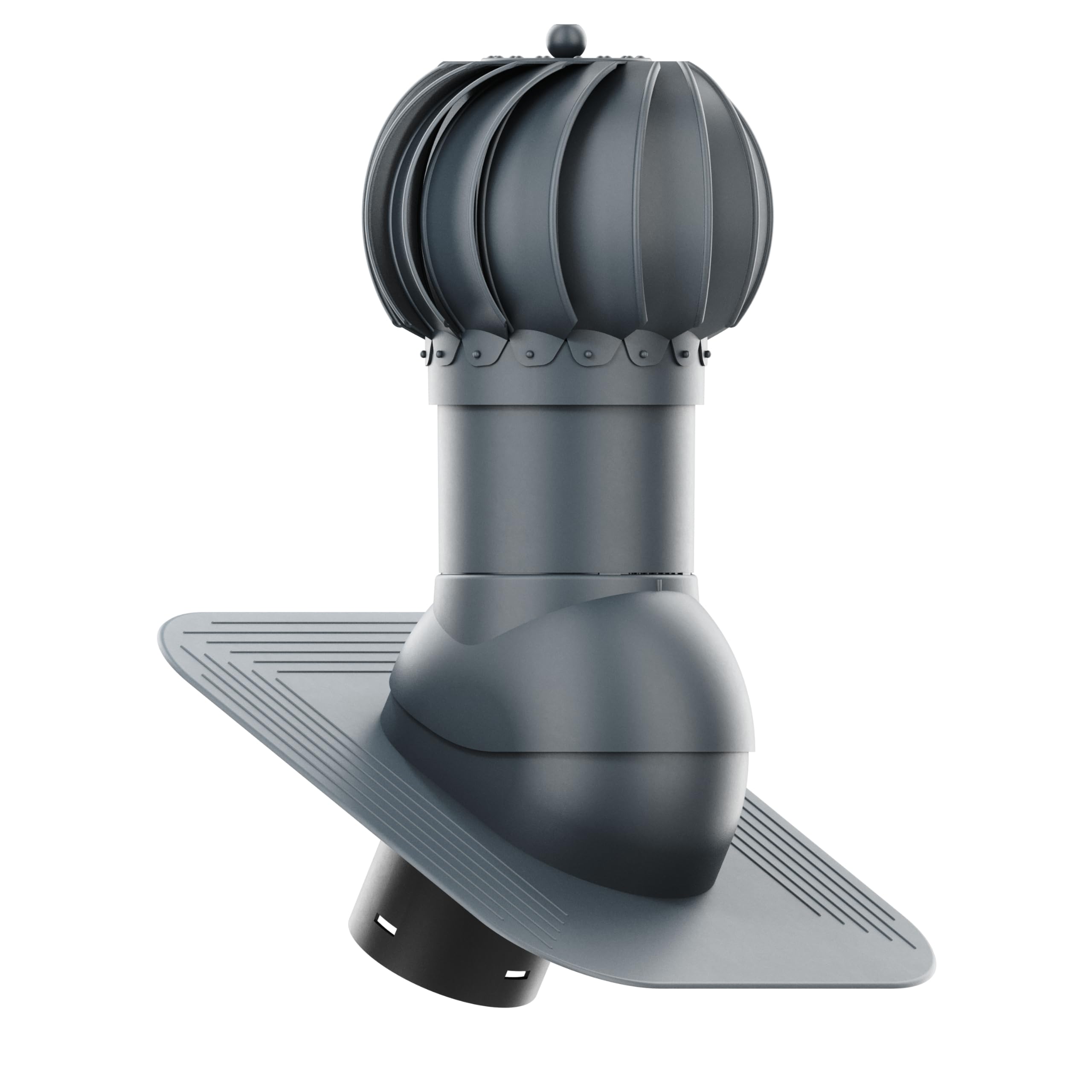 KRONO-PLAST HIVENT 125 Entlüfterkamin - Isoliert Für Dachlüftung Mit Kondenswasserablauf