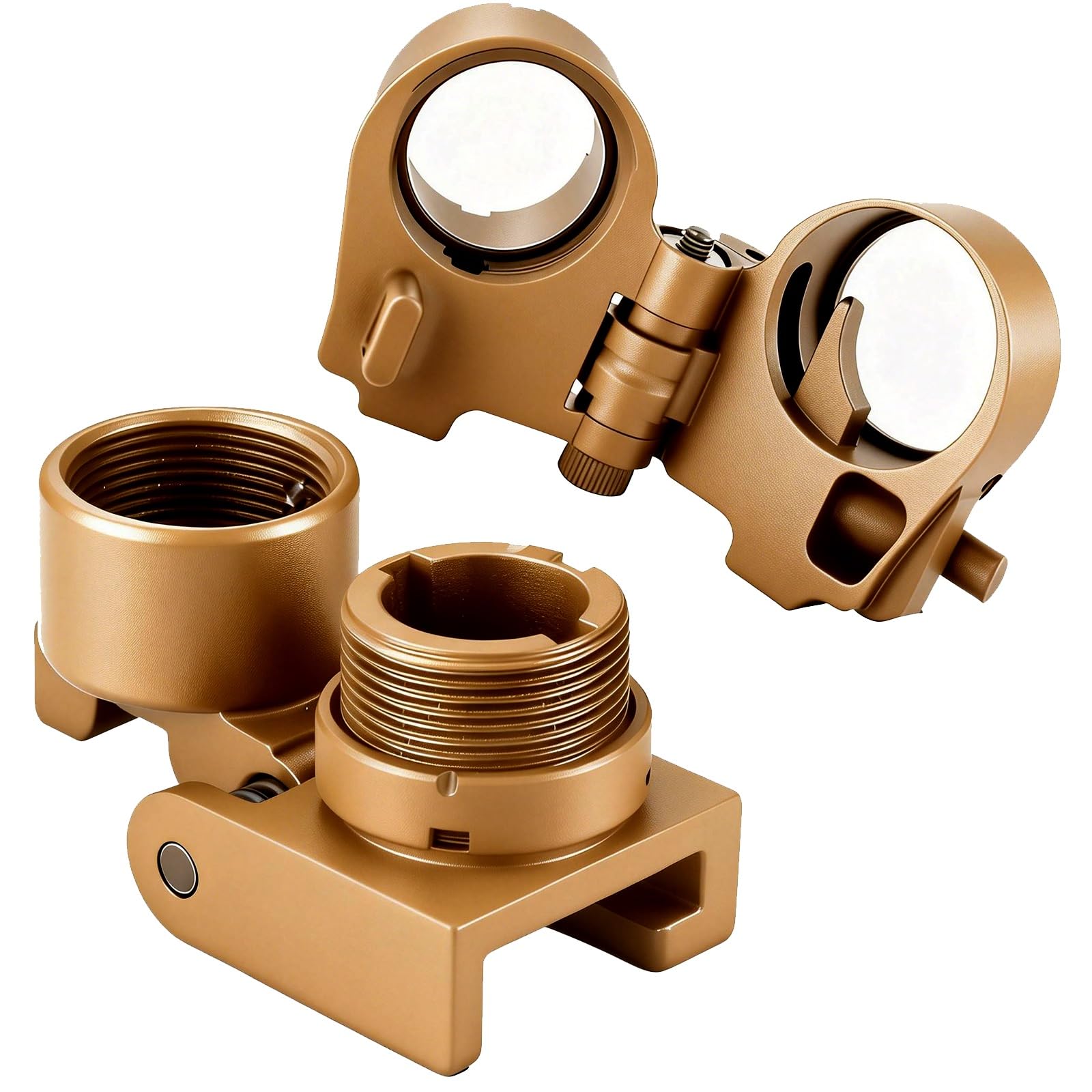 Kit de Adaptador de Culata Plegable para Fusiles Multi-Calibre, Diseño de Tercera Generación para Instalación Rápida en Plataformas .308 y 5.56, Incluye Mecanismo de Plegado y Herrajes