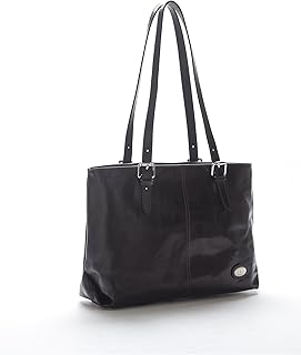 D&D - Borsa a Spalla Shopping Bamboo (Nero)