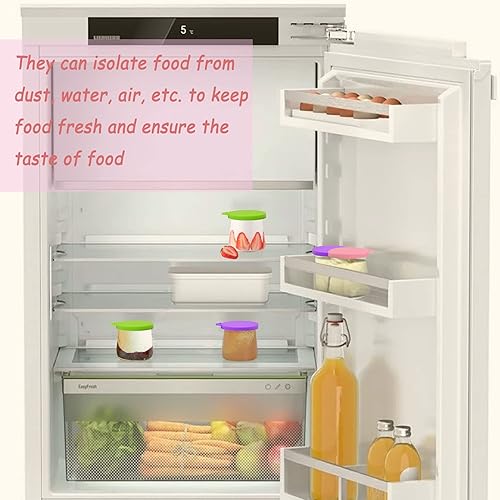 Miniatura 6 de Oui Tapas - Paquete de 20 tapas reutilizables de silicona para frascos de yogur Yoplait