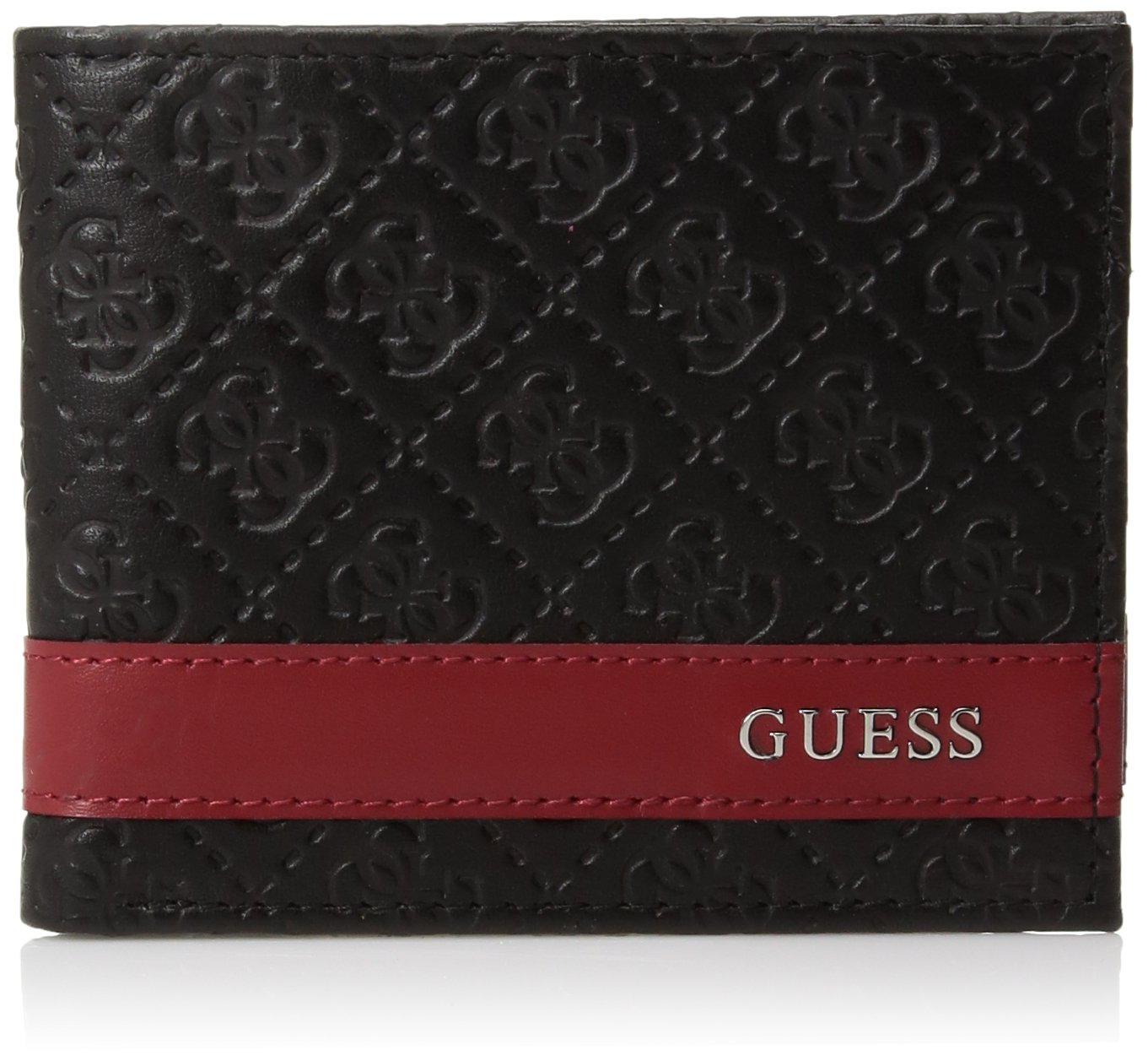 GUESS Men's Leather Slim Bifold Wallet