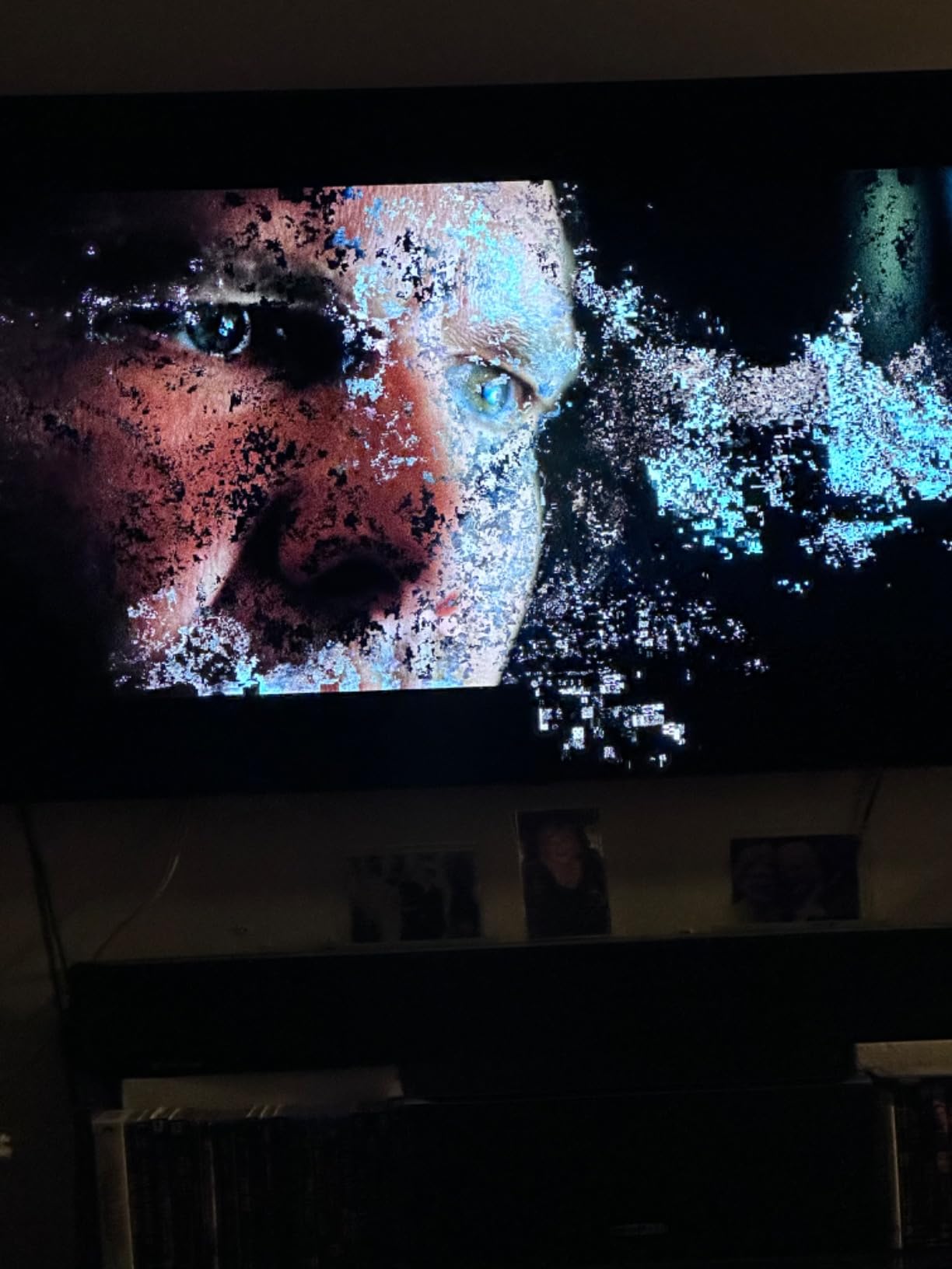 Not looking good… but the replacement DVD is everything anyone could wish for...