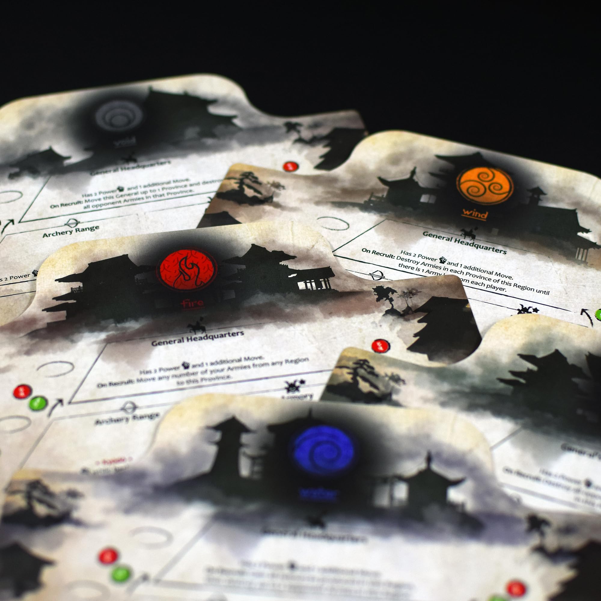 Archona Games: Small Samurai Empires: Rise of Tokugawa - gra planszowa rozszerzeń, gra kontroli obszaru w feudalnej Japonii, wiek 13+, 1-5 graczy