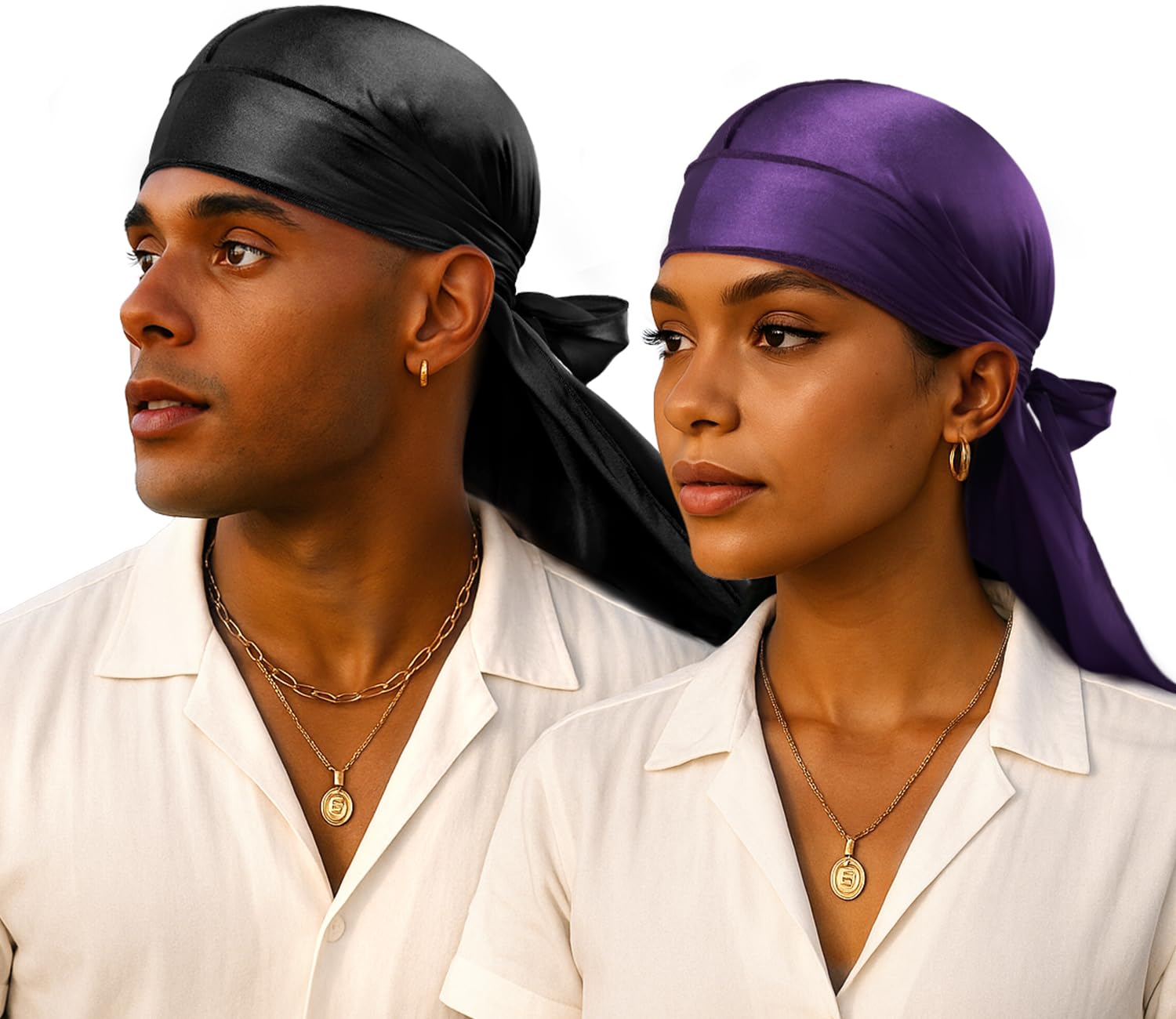 Amazon.com: YFONG 2 Pack 100% 22 Momme Mulberry Silk Durags for
