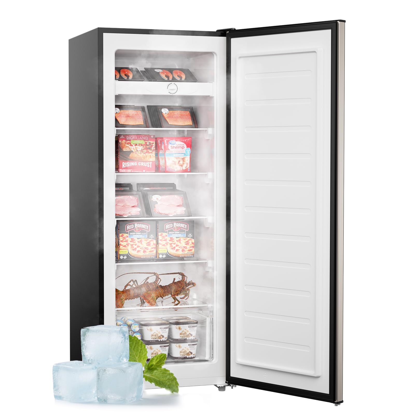 Upstreman 7.0 cu. ft. Upright Freezer