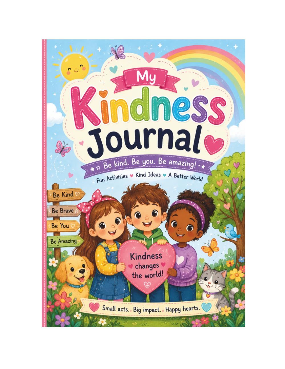 My Kindness Journal: Be Kind, Be You, Be Amazing!
