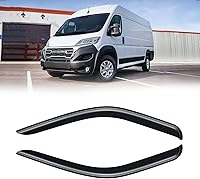 Vista 175 de Visera de ventana para Chevy Silverado 1500/GMC Sierra 1500/Avalanche/Suburban Crew Cab 2007-2013, protectores de lluvia, deflector de ventilación