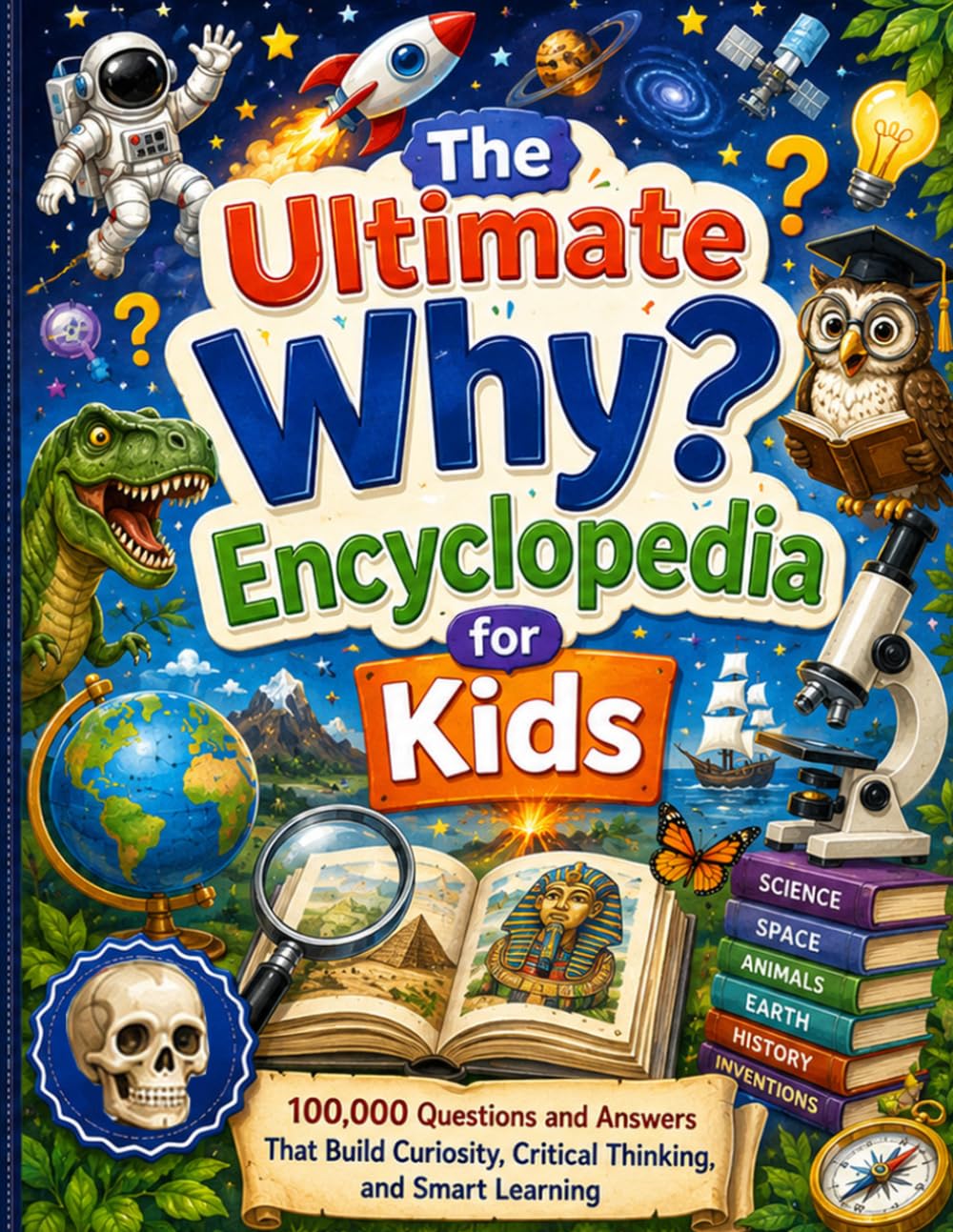 The Ultimate “Why?” Encyclopedia for Kids: 100,000 Questions and Answers That Build Curiosity, Critical Thinking, and Smart Learning