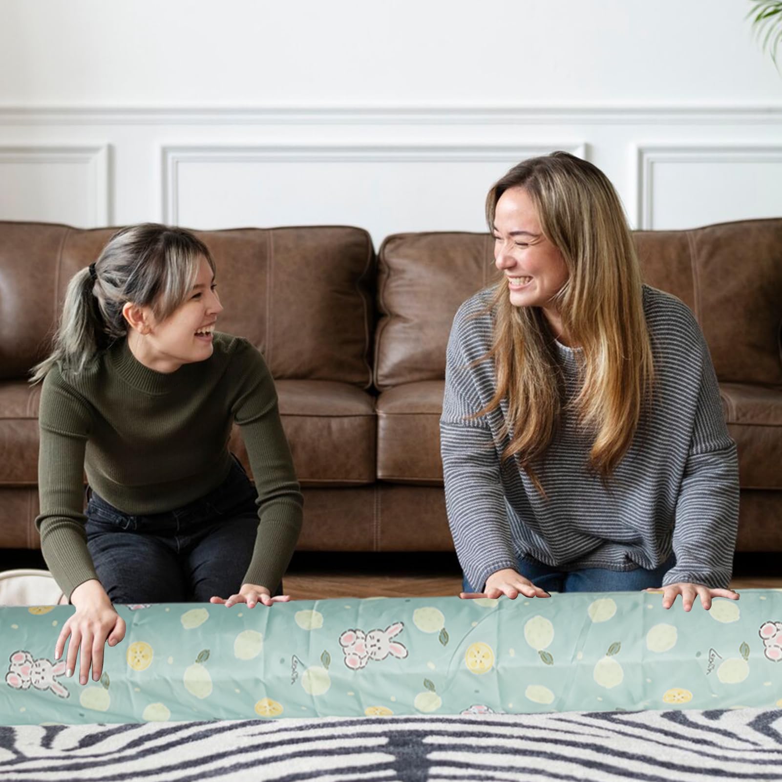 Tapis De Jeu À Cordon Cordon De Serrage Jouet Tapis De Jeu Polyester Extérieur Intérieur Étanche