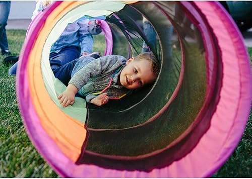 Miniatura 5 de Túnel para gatear de Peek a Boo I see you Multicolor y con malla Longitud 72 pulgadas