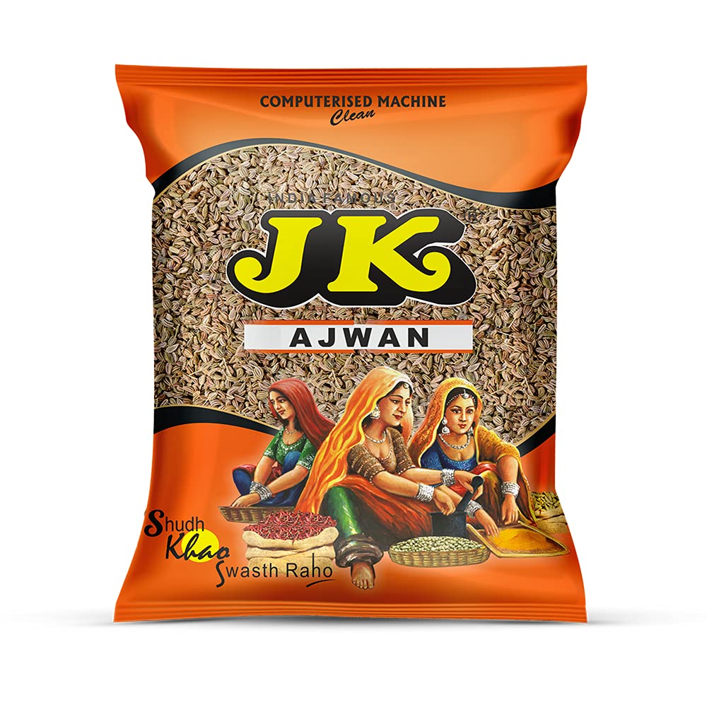 JK Ajwan l Premium Carom Seeds | Ajwain | Whole Ajwain Seeds | - 250gm