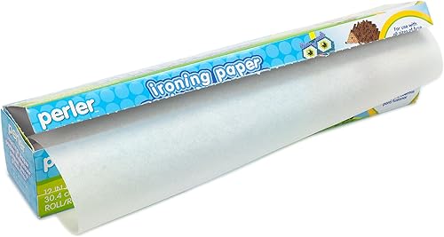 Perler Rollo de papel para planchar de cuentas, 20 pies