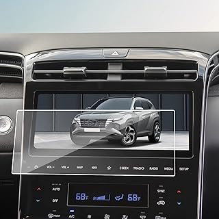 [Upgraded] for 2023 2024 Hyundai Tucson Screen Protector for 2022 2023 2024 Tucson NX4 /2022 2023 2024 Hyundai Santa Cruz 10.25 Inch Color Radio Touchscreen Car Navigation Protective Films,for Hyundai Tucson 2022 2023 2024 Accessories,HD 9H Scratch Resistant