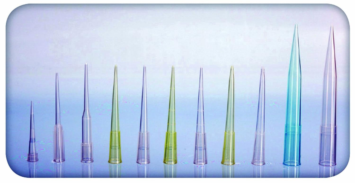 Thomas UN0300MR Polypropylene 1-300 microliter UniFit ZFR Pipette Tip, NonSterile, Natural (Case of 5 Packs, 960 per Pack)
