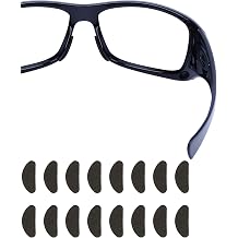 16 Pairs Replacement Nose Pads Piece for Oakley Holbrook OO9384 | Fuel Cell OO9096 | Sliver OO9262 | Oil Rig Sunglass