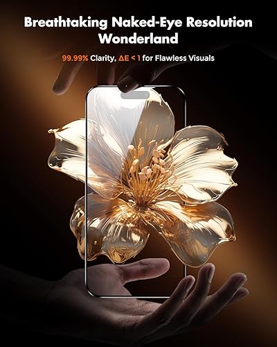 Miniatura 7 de UNBREAKcable Protector de pantalla para iPhone 15 Pro Max, vidrio templado con tecnología de alineación automática para una fácil instalación